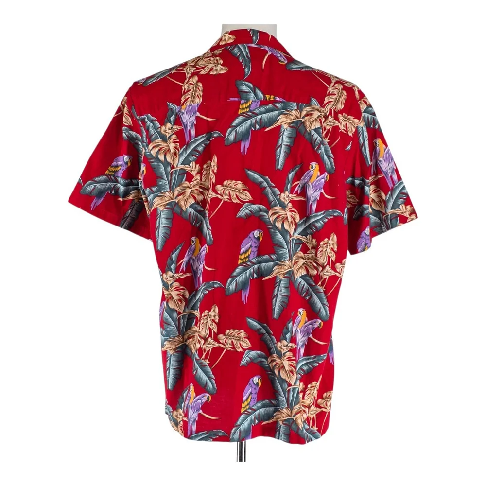 VTG Magnum PI Paradise Found SS Men XL Red Parrot Hawaii 1993 Hawaii Collector - Picture 9 of 12